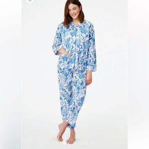 Roller Rabbit - Amanda Loungewear Set - Blue - Size Small